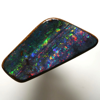 SOLID BOULDER OPAL Rich bright fire.